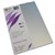 QUILL METALLIQUE PAPER 120GSM A4 SILVER SHADOW PACK 25