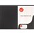 MARBIG PROFESSIONAL PRESENTATION FOLDER A4 LEATHERGRAIN BLACK PACK 20