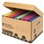 MARBIG ENVIRO ARCHIVE BOX ATTACHED LID KRAFT 420 X 315 X 260MM