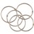 ESSELTE HINGED RINGS NO3 50MM 