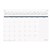DEBDEN TABLE TOP PLANNER 3902CRF REFILL PAD MONTH TO VIEW 370 X 530MM