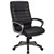 CAPRI EXECUTIVE CHAIR HIGH BACK ARMS PU BLACK