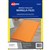 AVERY 88272 MANILLA FOLDER FOOLSCAP ORANGE PACK 20