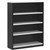 OXLEY BC12 BOOKCASE 4 SHELVES 1200 X 315 X 900MM WHITEIRONSTONE