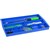 ITALPLAST DRAWER TIDY 8 COMPARTMENT BLUEBERRY