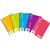 QUILL NOTEBOOK 70GSM PP 120 PAGE A4 ASSORTED