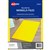 AVERY 82743 MANILLA FOLDER A4 YELLOW PACK 20