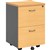 RAPID WORKER MOBILE PEDESTAL 2DRAWER LOCKABLE 690 X 465 X 447MM BEECHIRONSTONE