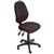 RAPIDLINE EC070CH OPERATOR CHAIR HIGH BACK 3 LEVER BLACK