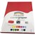RAINBOW COVER PAPER 125GSM A3 RED PACK 100