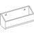 DEFLECTO 77844W BUSINESS CARD HOLDER WALL MOUNT LANDSCAPE 98 X 44 X 32 CLEAR