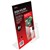 DEFLECTO 590501 SIGH HOLDER SLANTED PORTRAIT WITH DL BROCHURE POCKET A4 CLEAR