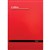 COLLINS A24 SERIES ACCOUNT BOOK FEINT RULED STAPLED 24 LEAF A4 RED