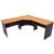 RAPID WORKER CORNER WORKSTATION COMPLETE 1800 X 1800 X 600MM CHERRYIRONSTONE