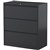 STEELCO LATERAL FILING CABINET 3 DRAWER 1015 X 915 X 463MM GRAPHITE RIPPLE