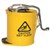 CLEANLINK MOP BUCKET HEAVY DUTY METAL WRINGER 16 LITRE YELLOW