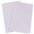 QUILL 01840 FOOLSCAP BLANK RULED PAD 90 LEAF 60GSM  WHITE
