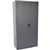 GO STEEL GO SWING DOOR CUPBOARD 4 SHELVES 2000 X 910 X 450MM GRAPHITE RIPPLE