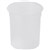 EDUCATIONAL COLOURS SAFETY PAINT POT BASE ONLY WHITE