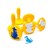 EDUCATIONAL COLOURS PAINT STAMPER AUSTRALIAN ANIMALS YELLOWWHITE PACK 6