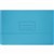 BANTEX DOCUMENT WALLET 230GSM FOOLSCAP LIGHT BLUE
