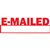 XSTAMPER 1650 PREINKED MESSAGE STAMP EMAILEDDATE 42 X 13MM RED