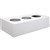 GO STEEL PLANTER BOX 1200MM WHITE CHINA