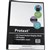 PROTEXT DISPLAY BOOK NONREFILLABLE INSERT COVER 20 POCKET A3 BLACK