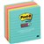 POSTIT 6756SSMIA SUPER STICKY NOTES 101 X 101MM SUPERNOVA NEONS PACK 6