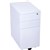 GO STEEL SLIMLINE MOBILE PEDESTAL 3DRAWER LOCKABLE 300 X 472 X 610MM WHITE CHINA