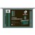 OLYMPIC 100 RECYCLED EASY GLIDE SUSPENSION FILES WITH TABS FOOLSCAP GREEN PACK 10