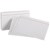 QUILL RULED SYSTEM CARDS 210GSM 127 X 76MM WHITE PACK 100