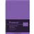 PROTEXT NOTE BOOK 8MM FEINT RULED 55GSM 100 PAGE A4 PURPLE