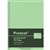 PROTEXT NOTE BOOK 8MM FEINT RULED 55GSM 100 PAGE A4 LIME