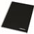 INITIATIVE TWINWIRE NOTEBOOK HARD COVER 160 PAGE A5 BLACK