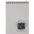 CULTURAL CHOICE NOTEBOOK SPIRAL BOUND 96 PAGE POCKET SIZE WHITE
