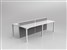 STUDIO 50 DESK 4 STAFF BACK TO BACK LAYOUT