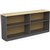 EKOSYSTEM BOOKCASE 4 SHELVES 720 X 300 X 1600MM NEW OAKCHARCOAL