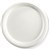 BIOPAK BIOCANE ROUND PLATE 250MM WHITE PACK 125