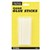UHU MINI GLUE GUN STICKS 72 X 100MM CLEAR PACK 10