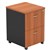 OM MOBILE PEDESTAL 2DRAWER LOCKABLE 468 X 510 X 685MM CHERRYCHARCOAL