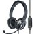 MOKI USB HEADPHONES WITH BOOM MICROPHONE BLACK