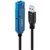 LINDY 43158 ACTIVE PRO EXTENTION CABLE USBA 30 8M BLACKBLUE