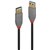 LINDY 36752 ANTHRA LINE USBA TO USBA 30 CABLE 2M BLACK