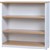 YS DESIGN OXLEY BOOKCASE 3 SHELF 900 X 315 X 900MM OAKWHITE
