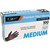 CAPRI VINYL GLOVE POWDER FREE BLUE MEDIUM PACK 100