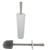 COMPASS TOILET BRUSH PLASTIC WHITEGREY