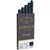 PARKER QUINK FOUNTAIN PEN INK CARTRIDGES BLUE BLACK PACK 5