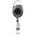 REXEL ID RETRACTABLE SNAP LOCK HOLDER CHARCOAL