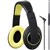 KENSINGTON HEADPHONES WITH INLINE MIC AND VOLUME CONTROL GREEN